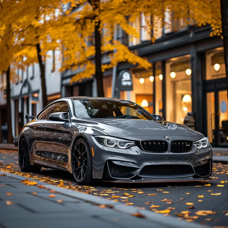 parked on the street, car window tiniting perth M4 BMW